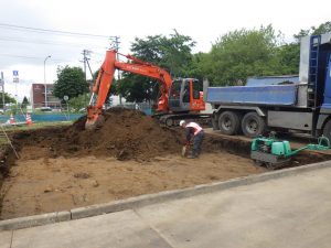 金山建設現在作業中！②