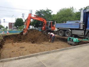 金山建設現在作業中！②