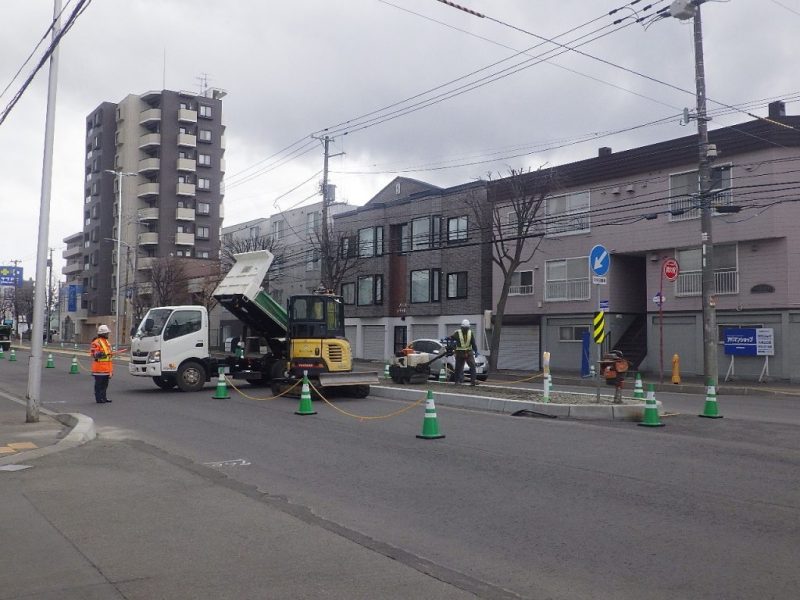 工事のご報告／金山建設