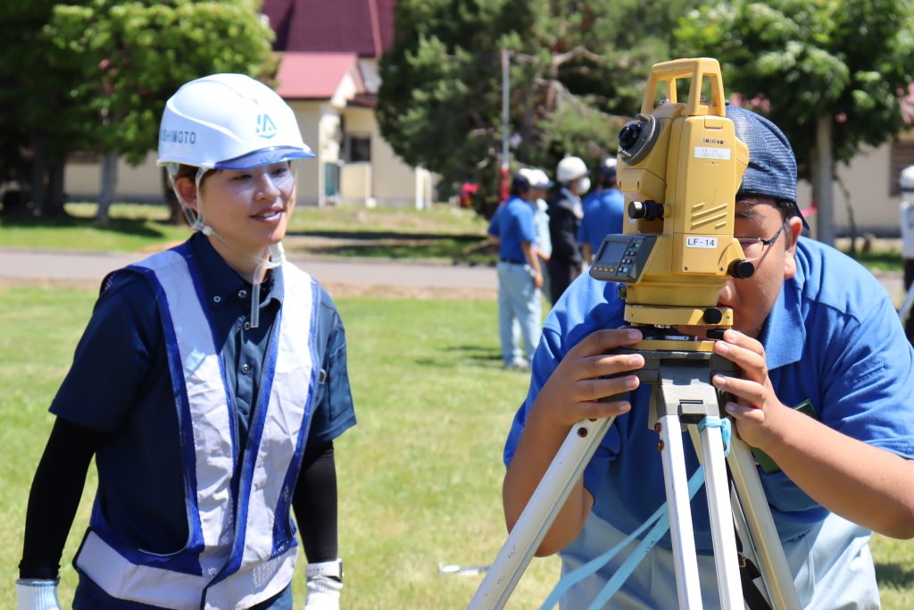 岩見沢農業高校にて出前授業を行いました！／岸本組