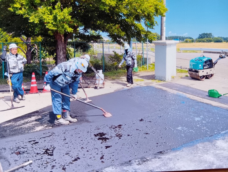 感謝状が贈呈されました！／丸庭佐藤建設