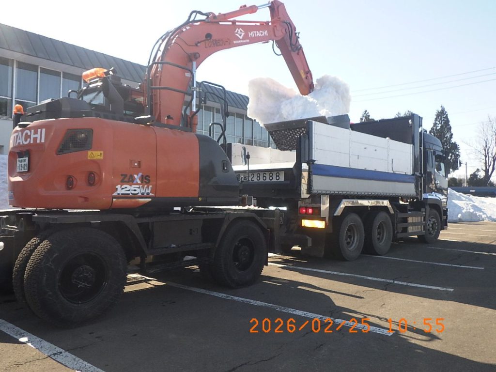 三笠市立萱野中学校様から感謝状を頂きました／丸庭佐藤建設
